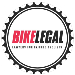 BIKE LEGAL red gear logo